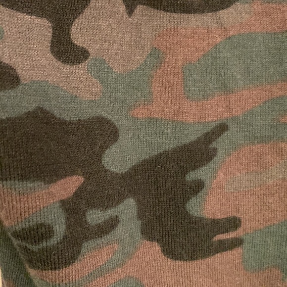 Sanctuary play open front cardigan forest camo size medium - Picture 6 of 12